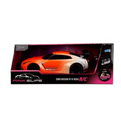 Jada Pink Slips RC 2009 Nissan Skyline GTR R35 - 1:16 Scale