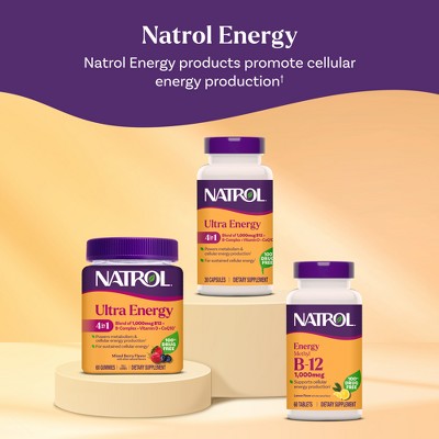 Natrol Ultra Energy 4 in 1 Gummies - 50ct