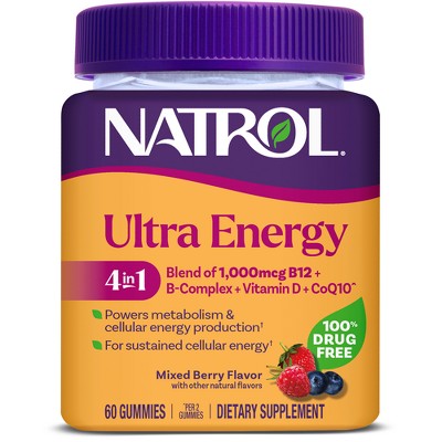 Natrol Ultra Energy 4 in 1 Gummies - 50ct