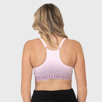 Kindred Bravely Women's Sublime Sports Pump/Nursing HandsFreeBra Ombre Purple 1X