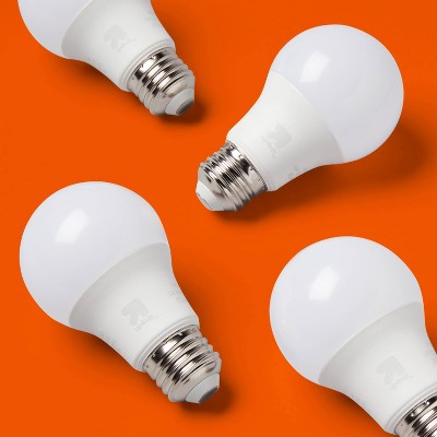 4pk 60W Plastic T20 Lightbulb Warm White - up&up