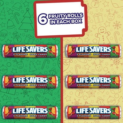 Life Savers Hard Christmas Candy Story Book - 6.84oz