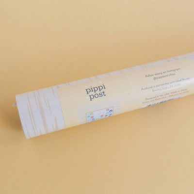 Pippi Post Paper Roll Wood Grain (LOCAL PICKUP ONLY)