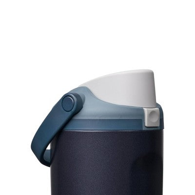 Owala 30fl oz Stainless Steel FreeSip Sway Water Bottle - Blue Steel