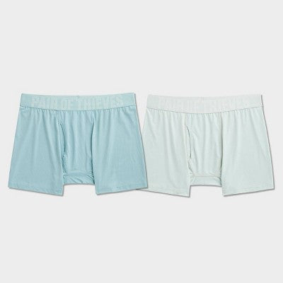 Pair of Thieves Men's Boxer Briefs 2pk - Light Blue XL