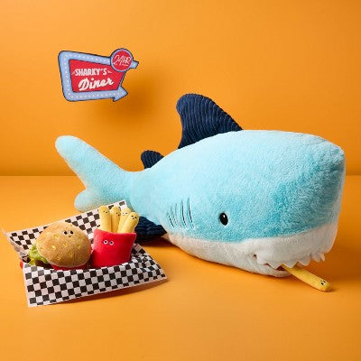 10" Jumbo Shark Stuffed Animal - Gigglescape (LOCAL PICKUP ONLY)