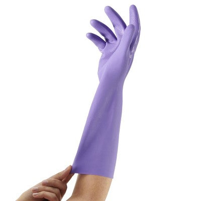 Clorox Enhanced Protection Latex Gloves - Medium - 1 Pair