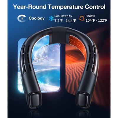 TORRAS COOLiFY 2S Smart Neck Air Conditioner with Instant Cooling and Heat Therapy Bladeless Portable Neck Fan