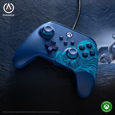 PowerA Advantage Wired Controller for Xbox Series X|S - Blue Wave