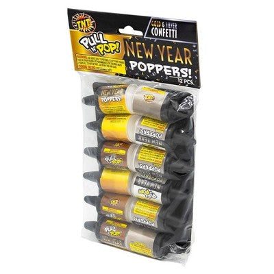 TNT Fireworks Pull-N-Pop Gold and Silver Fireworks - 12pk