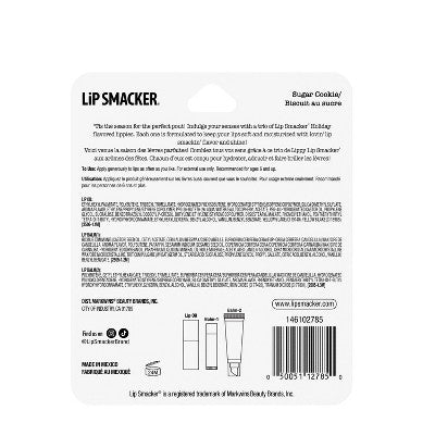 Lip Smacker Sugar Cookie Holiday Lip Trio