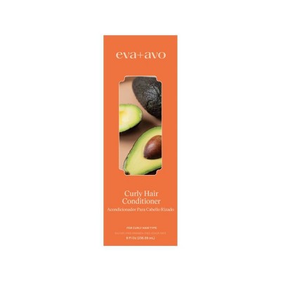 eva+avo Curly Hair Rosemary Avocado Hair Conditioner - 8 fl oz