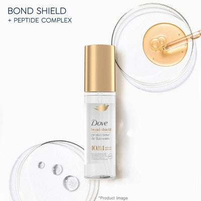 Dove Beauty Bond Shield Leave-In Silk Hair Serum - 3.3oz