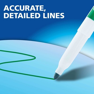 Expo 12ct Dry Erase Markers Fine Tip Assorted