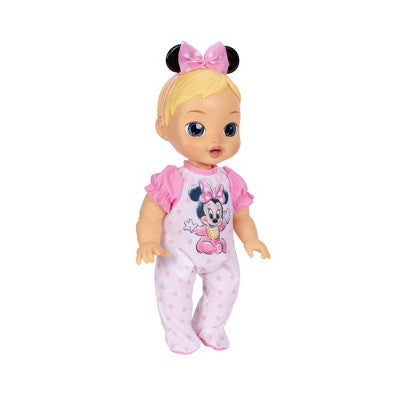 Disney Darlings Deluxe Feature Doll: Minnie - Blonde Hair/Blue Eyes