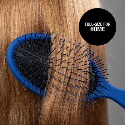 Conair Detangling Delight Cushion and Detangling Mini Cushion Value Pack Hair Brush - 2pk