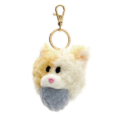 FAO Schwarz Cliqs Plush Kitten Keychain