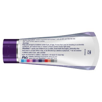 Crest 3D White Deep Stain Remover Daily Toothpaste - Dazzling Mint - 2.1oz