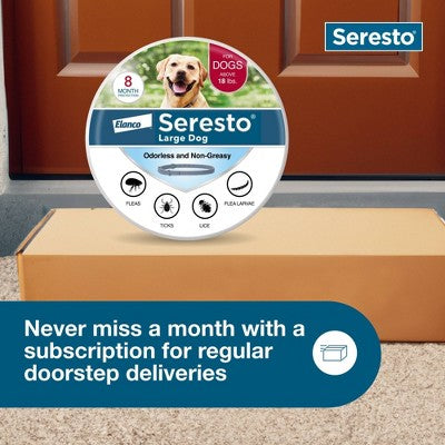 Seresto Flea & Tick Dog Insect Prevention Collar - L