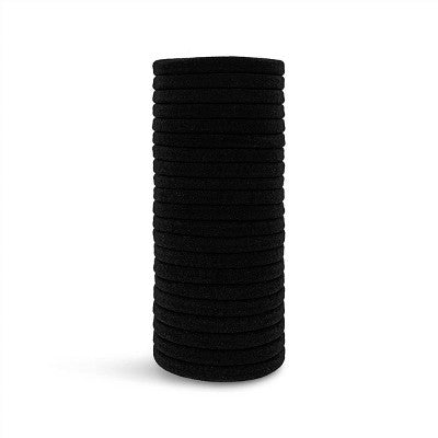 Kitsch Eco-friendly Nylon Elastics - 20pk - Black