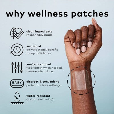The Good Patch Fan Faves Set Plant-Based Vegan Wellness Patch - 3ct