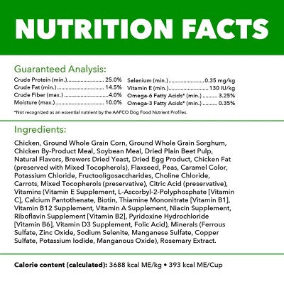 IAMS Proactive Health Chicken and Whole Grain Flavor Minichunks Dry Dog Food - 40lbs (LOCAL PICKUP ONLY)