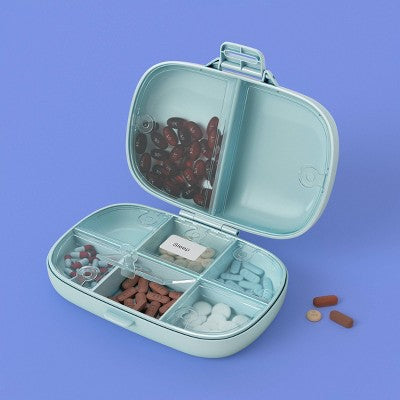 Purse/Travel Multiple Compartments Pill Case - up&up