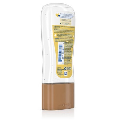 Johnson's Baby Oil Gel, Moisturizing Massage Mineral Oil, Shea & Cocoa Butter, Dry Skin Relief - 6.5 fl oz