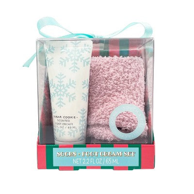 Cozy Sock with Lotion Set Sugar Cookie - Bullseye's Playground