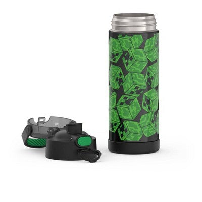 Thermos 16 fl oz FUNtainer Bottle - Minecraft