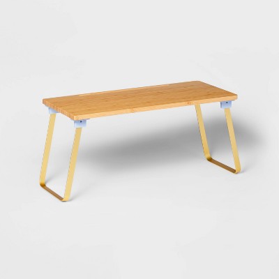 Collapsible Lap Desk Brown - Threshold (LOCAL PICKUP ONLY)