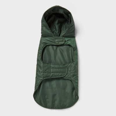 Classic Puffer Dog Vest - Wondershop Dark Green M