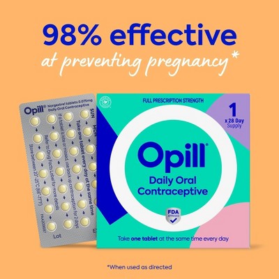 Opill 1 Month Pack Contraceptives - 28ct