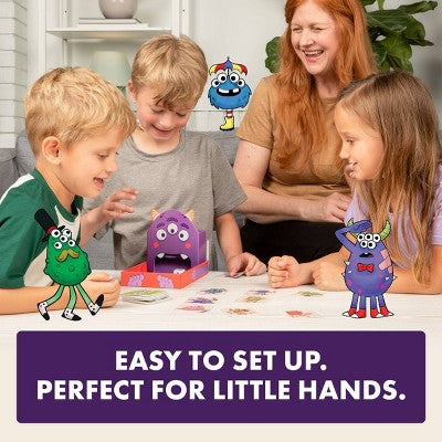 Kitten Games Monster Match Board Game: Educational Social Skills, Fast Play, 2-6 Players
