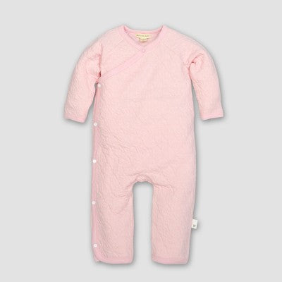 Burt's Bees Baby Girls' Organic Cotton Jumpsuit - Blossom 12M