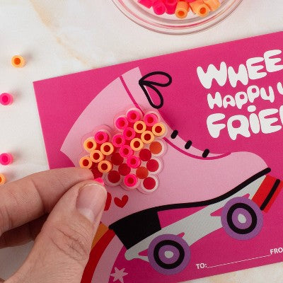 Perler 8ct Wheelie Bead Valentine's Day Exchange Cards