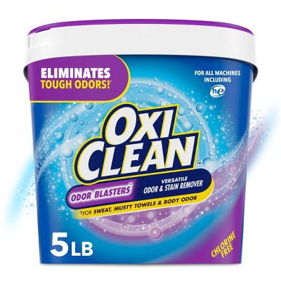 OxiClean Odor Blasters Versatile Stain Remover Powder - 5lbs