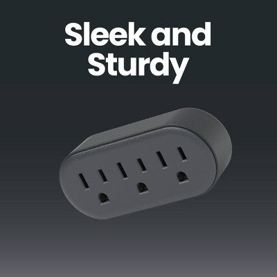 GEMS 3 Outlet Wall Tap - Black
