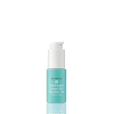 Naturium Niacinamide Mini Face Serum with 12% Zinc - 0.5 fl oz
