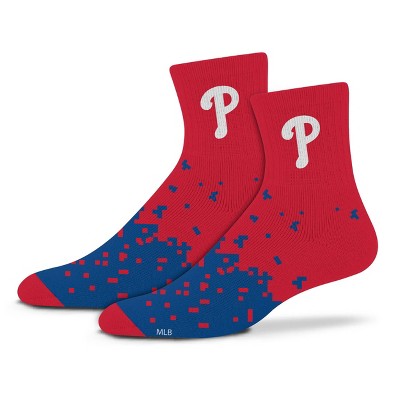 MLB Philadelphia Phillies Adult Quarter Socks