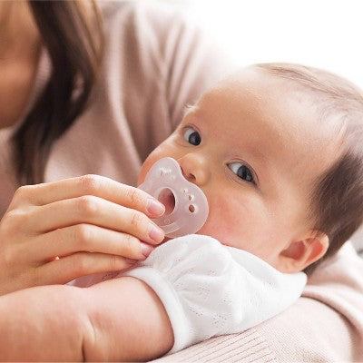Evenflo Feeding Balance + Stage 1 Cylindrical Silicone Pacifier - 0 Months+ 6ct