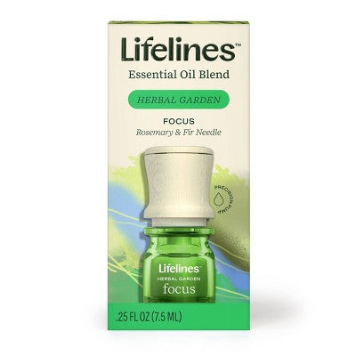 Lifelines Focus Herbal Garden Essential Oil Blend