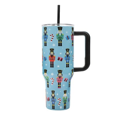 Nutcrackers Vacuum Insulated 40 Oz. Stainless Steel Tumbler