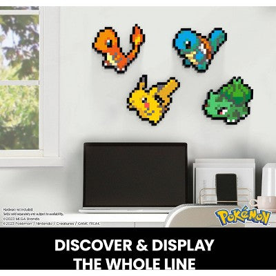 MEGA Pokemon Pikachu Building Toy Kit (400 Pieces) Retro Set for Collectors