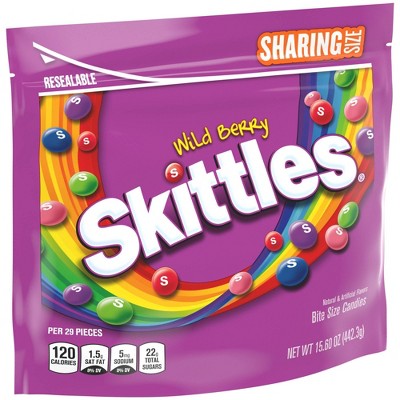 Skittles Wild Berry Sharing Size Chewy Candy - 15.6oz