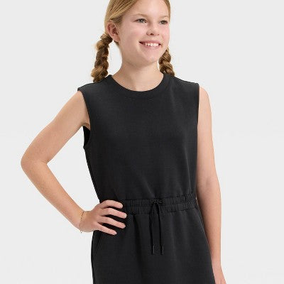 Girls' Airy SleekDress - All In Motion Black XS