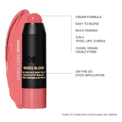 NUDESTIX Sweet Cheeks Mini Kit - 3ct - Ulta Beauty