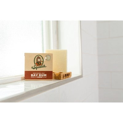 DR. SQUATCH Men's All Natural Bar Soap - Bay Rum - 5oz