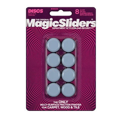 Magic Sliders 8ct 1" Round Adhesives