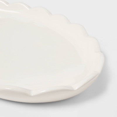 New Traditional Ceramic Bath Tray - Threshold